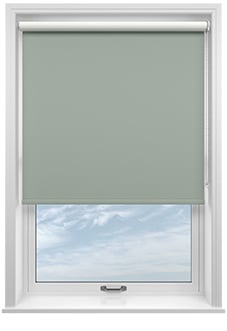 William Morris At Home Waltham (Blackout), Lichen - Twist&Fit Roller Blind